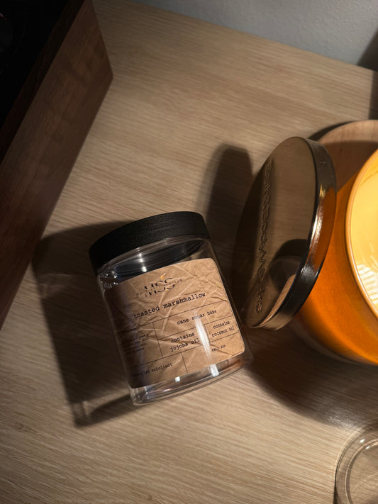 toasted marshmallow body scrub (PRE-ORDER • SHIPS 10/25)